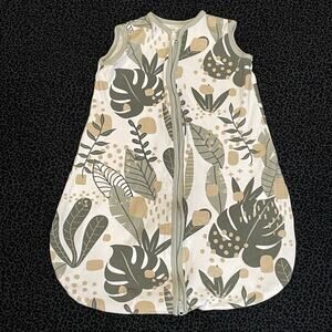 Yoofoss Baby Sleep Sack Gown Size 0-3 Months Cotton Comfy Soft 2 Way Zipper READ